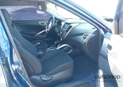 2017 Hyundai Veloster from USA, damaged, VIN KMHTC6AD4HU321421